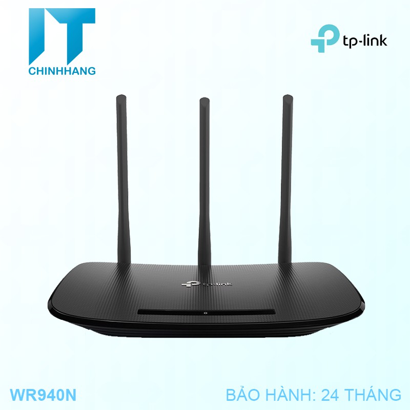 Bộ Phát Wifi Tp-Link WR940N Chuẩn N Tốc Độ 450Mbps - Hàng Chính Hãng