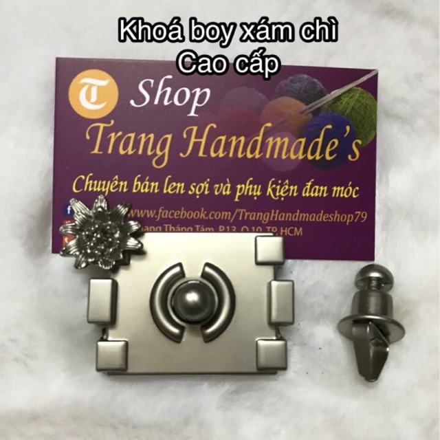 Khoá boy xám chì cao cấp