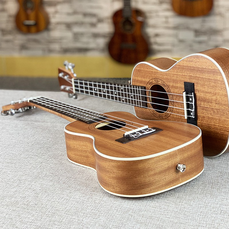 Đàn Ukulele Gỗ Size 62cm Super Soprano 4 Dây Tặng Kèm Bao Đựng Đàn Và Phụ Kiện vt160