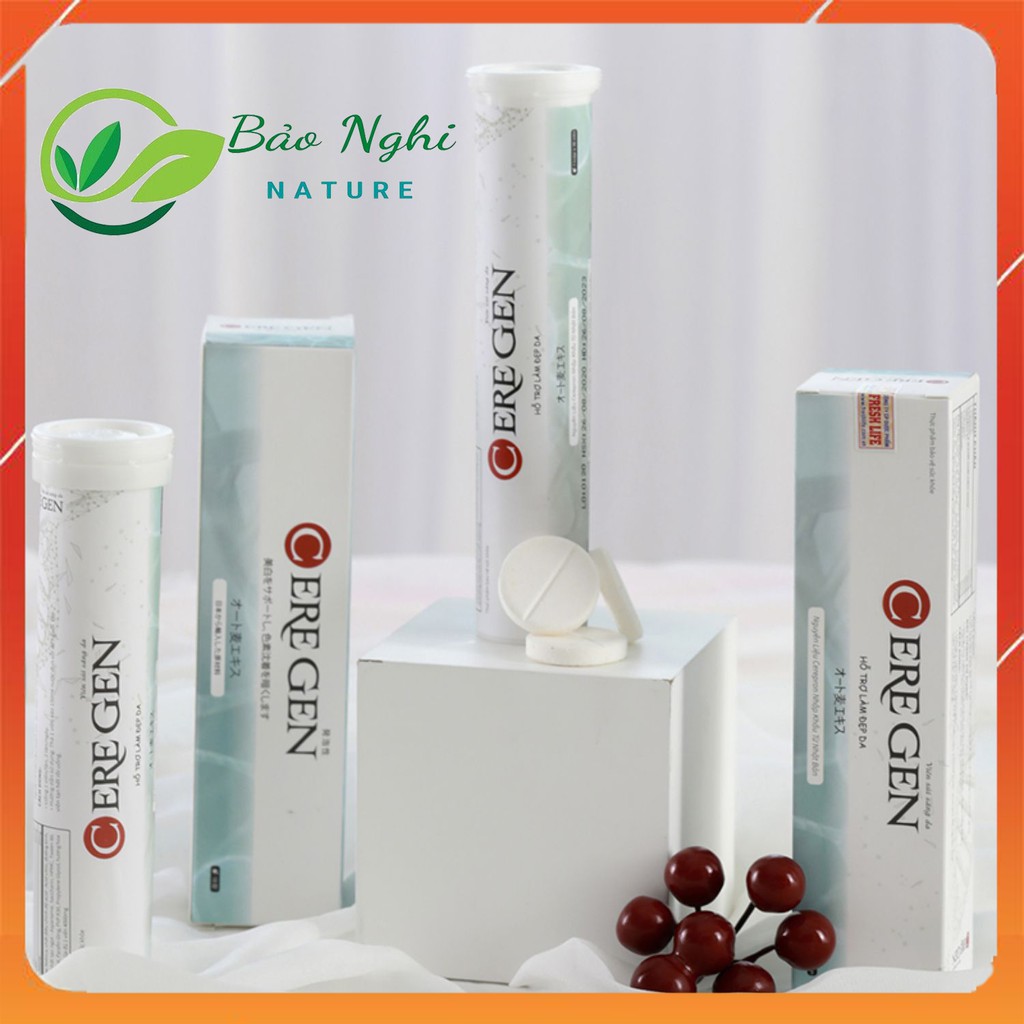 VIÊN SỦI TRẮNG DA CEREGEN - Bật Tông Sáng Mờ Nếp Nhăn - Công Nghệ Cao Cấp Nhật Bản - [CHÍNH HÃNG HỘP] 18 VIÊN SỦI