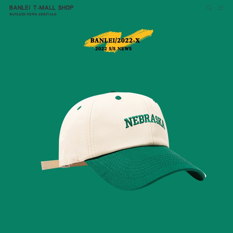 Mũ Lưỡi Trai Màu Sắc Phong Cách Hàn Quốc Thời Trang Cho Nữ