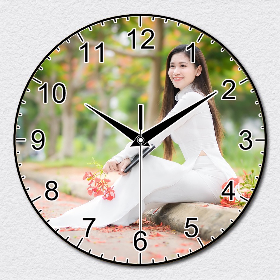 Tranh đồng hồ TIONE DECOR trang trí nhà ở  - 💞TIONE💞 - Tione in hình theo yêu cầu
