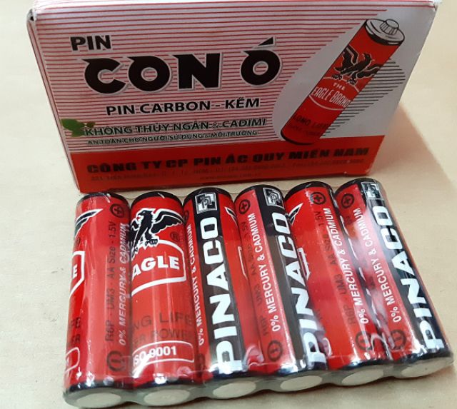 1 Hộp 24 Viên Pin Con Ó AA 1.5v