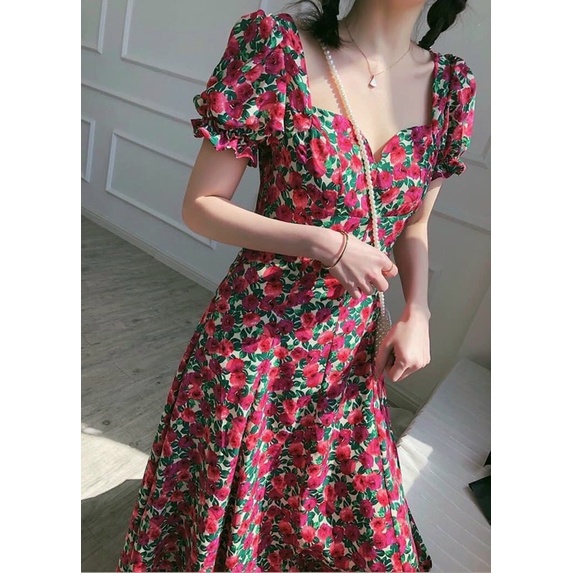 Đầm Hoa Nhí Bigsize 55kg Đến 100kg (L/XL/XXL)