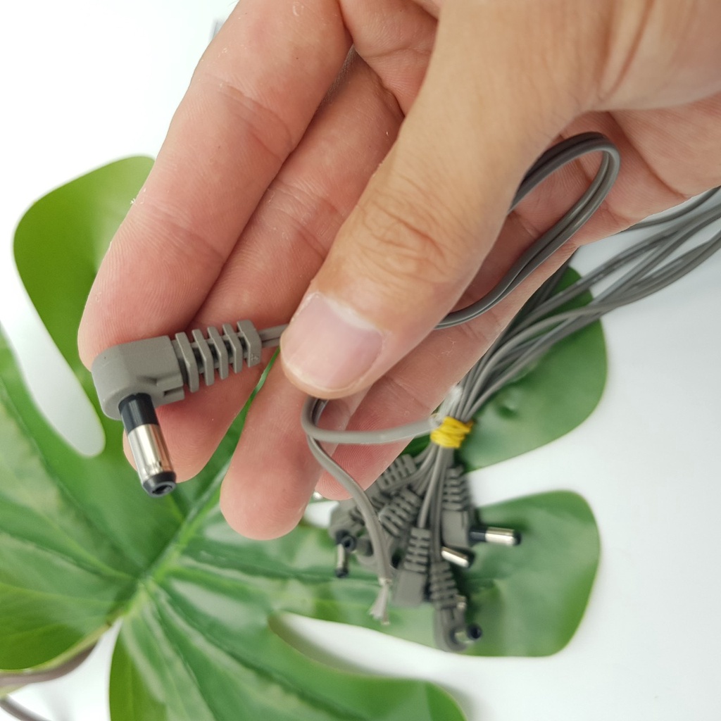 Dây Nguồn DC4.8x1.7MM Chân Cong Dài 20CM Giắc 4.8