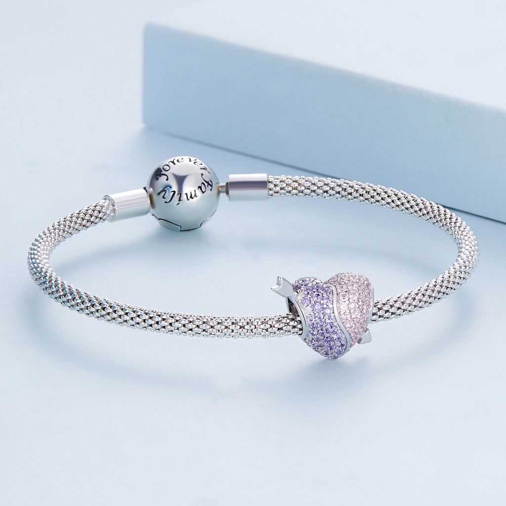 BAMOER Mặt Vòng cổ Bằng Bạc 925 Thời Trang DIY