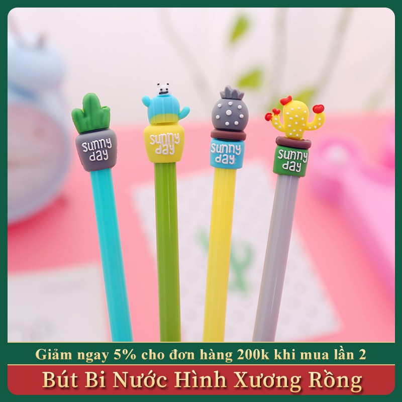 Bút Bi Nước Hàn Quốc, Bút Bi Nước Hoạt Hình Sương Rồng