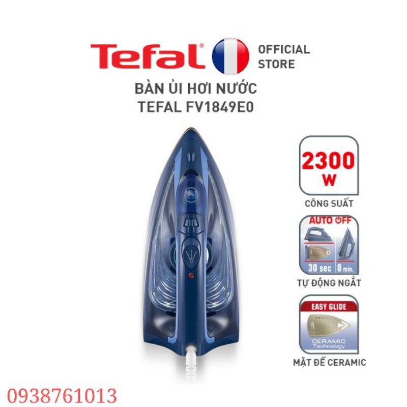 BÀN ỦI HƠI NƯỚC TEFAL FV1849E0