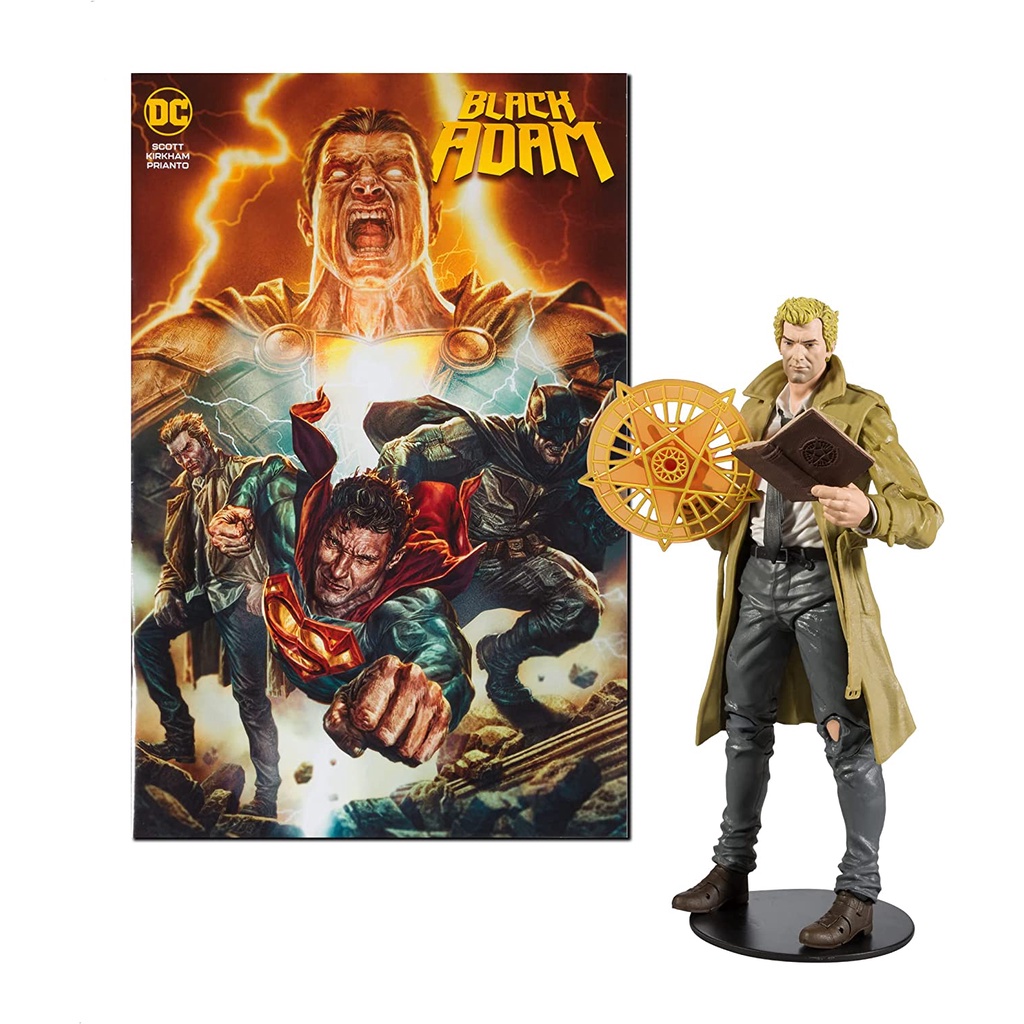 Mô hình McFarlane🦇DC Multiverse 7-inch🦇Black Adam Comic: John Constantine