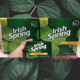 [Nhập Mỹ - Sẵn] Xà phòng cục Irish Spring - Mỹ