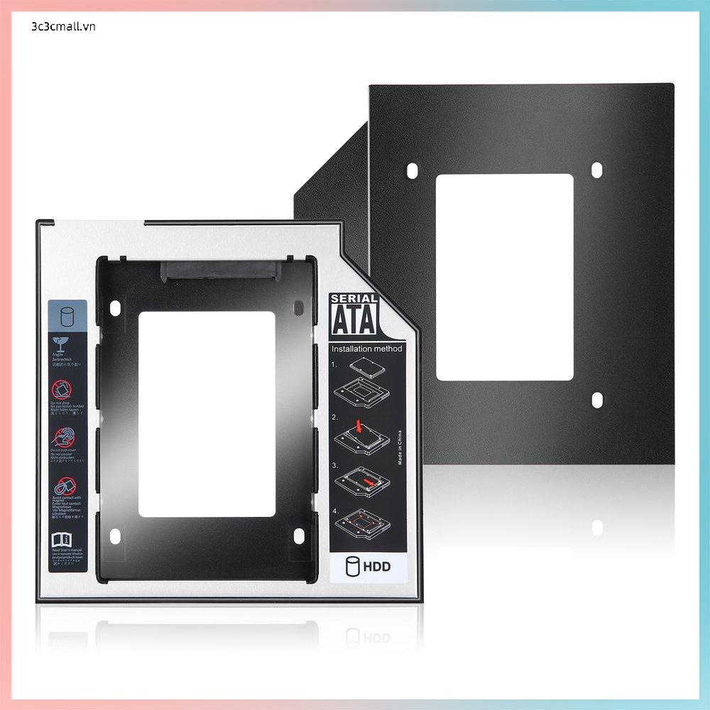 ✨chất lượng cao✨9.5mm Universal SATA 2nd HDD SSD Hard Drive Caddy For CD/DVD-ROM Optical Bay