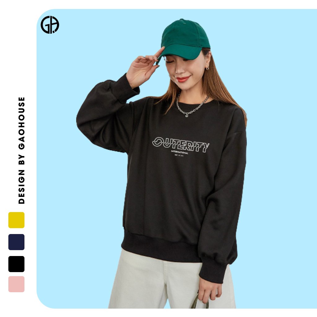 Áo Hoodie/Sweater Unisex Gạo House Outerity - N50 | BigBuy360 - bigbuy360.vn