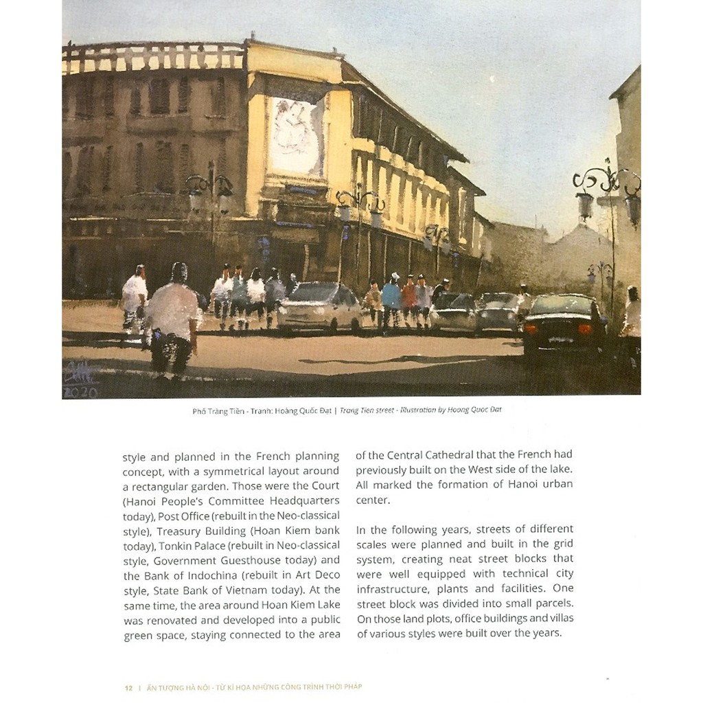 Sách - Ấn Tượng Hà Nội Từ Kí Hoạ Những Công Trình Thời Pháp | BigBuy360 - bigbuy360.vn
