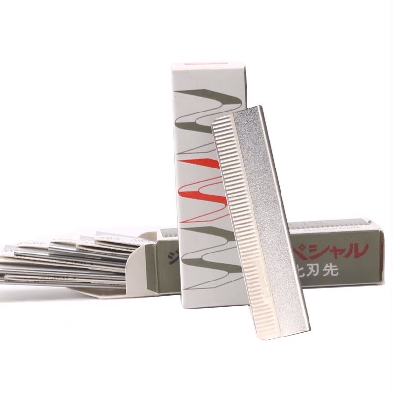 1 hộp 10 lưỡi Dao Tỉa Lông Mày Nhật