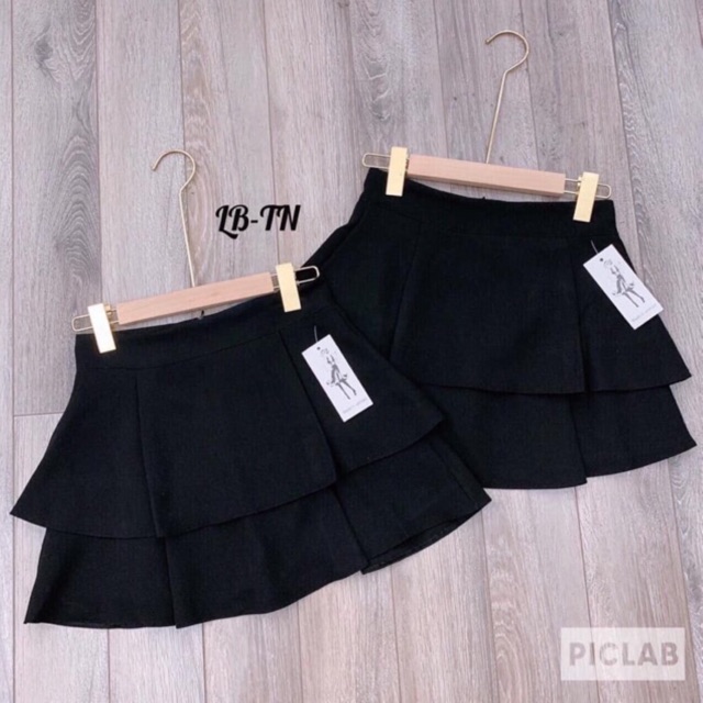 Chân váy 2 tầng bigsize ( kèm quần)