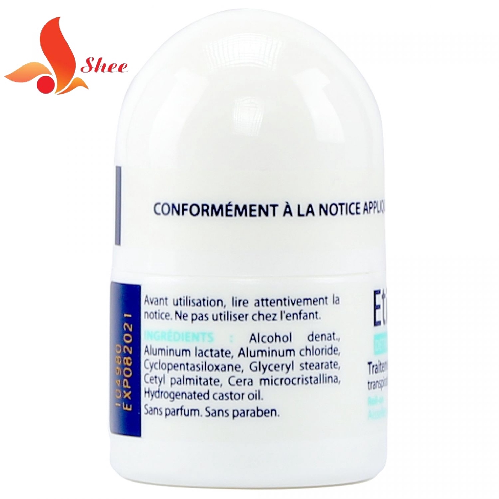 Lăn Khử Mùi Etiaxil Detranspirant Traitement Roll-On 15ml