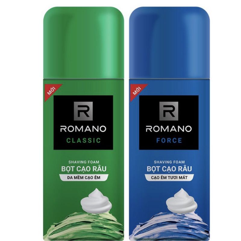 Bọt cạo râu Romano 175ml