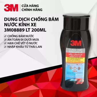 Dung dịch chống bám nước trên kính xe ô tô, chống bám nước gương hậu