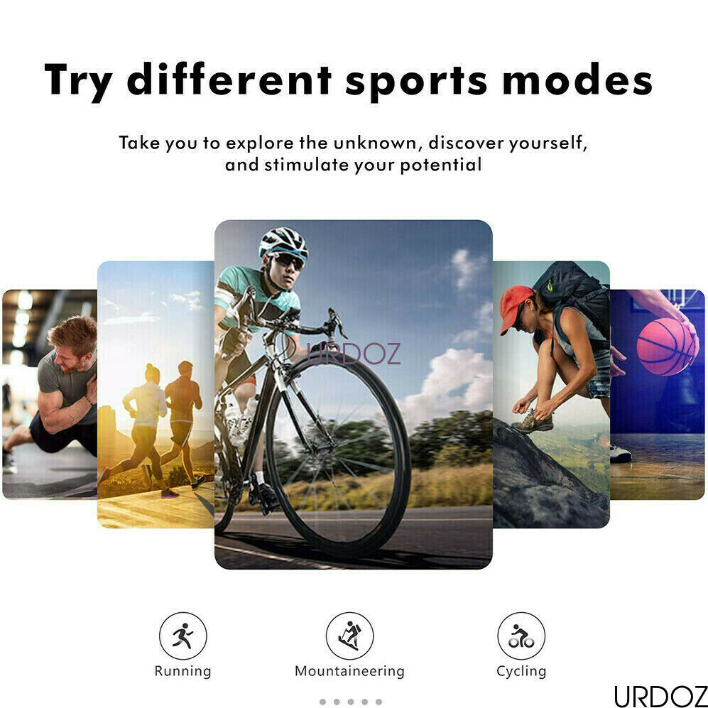 ANDROID Đồng Hồ Đeo Tay Thông Minh Q88 Chống Nước Ip67 Theo Dõi Sức Khỏe Kèm Phụ Kiện