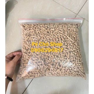 Gỗ nén vàng lót chuồng túi 2kg thú cưng ,có mùi thơm gỗ khử chuồng .