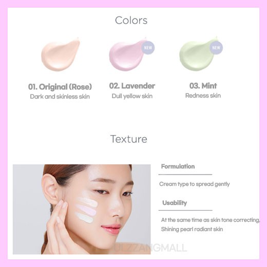 Kem Dưỡng Da Klavuu Màu Trắng Ngọc Trai