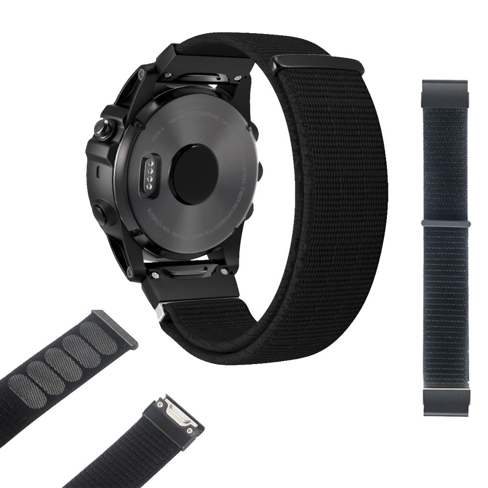 Dây đeo Quickfit 22mm Nylon Velcro Loop Band cho Garmin Epix Fenix 7