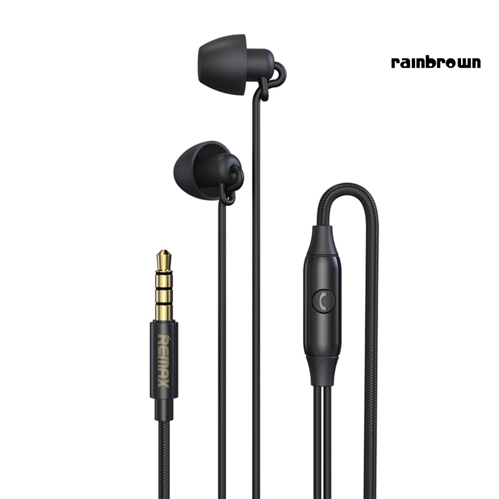 Tai Nghe Nhét Tai Remax Rm-208 Jack 3.5mm Âm Thanh Stereo Sống Động