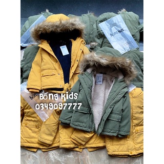 Áo parka bé trai & bé gái lót cừu max