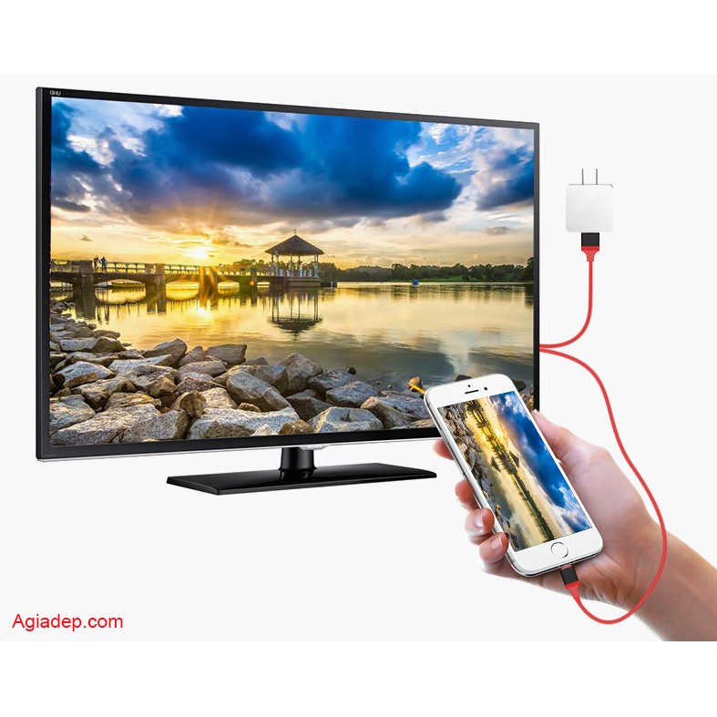 Dây Cable kết nối ĐT IPvới tivi ,máy chiếu to HDMI-Hàng hiệu cao cấp