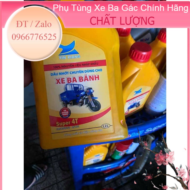 Dầu Nhớt Chuyên Dụng Cho Xe Ba Gác Chở Hàng