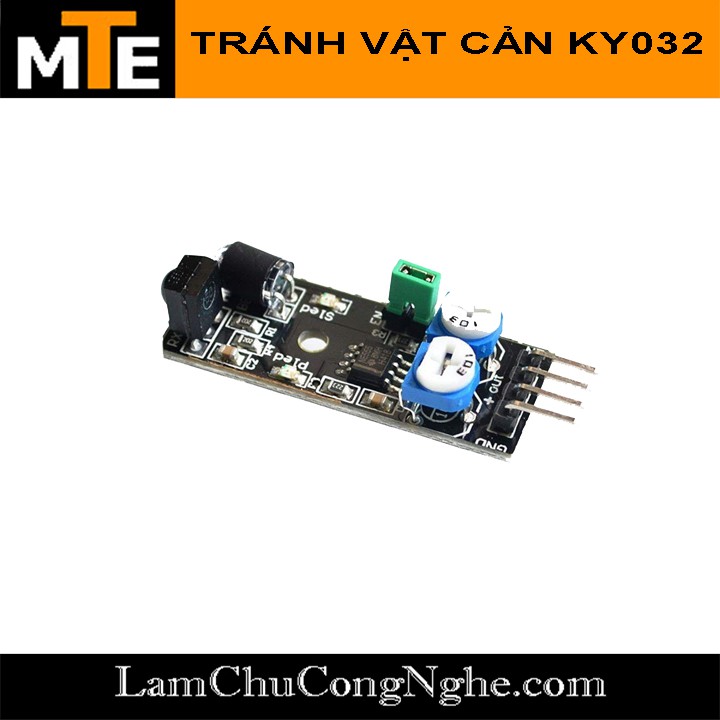 Mạch cảm biến hồng ngoại tránh vật cản KY032 - Module arduino