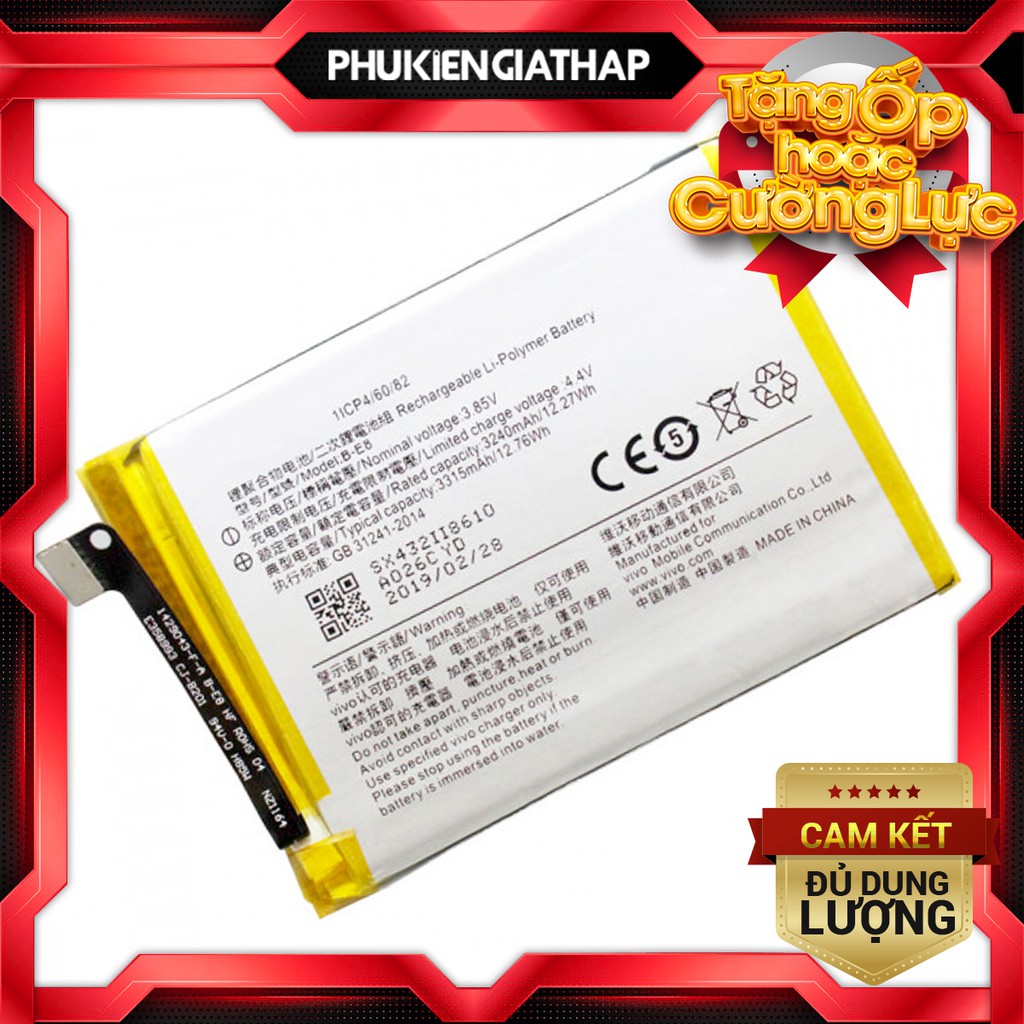 Pin cho Vivo Y97 Y97A B-E8 - 3315mAh