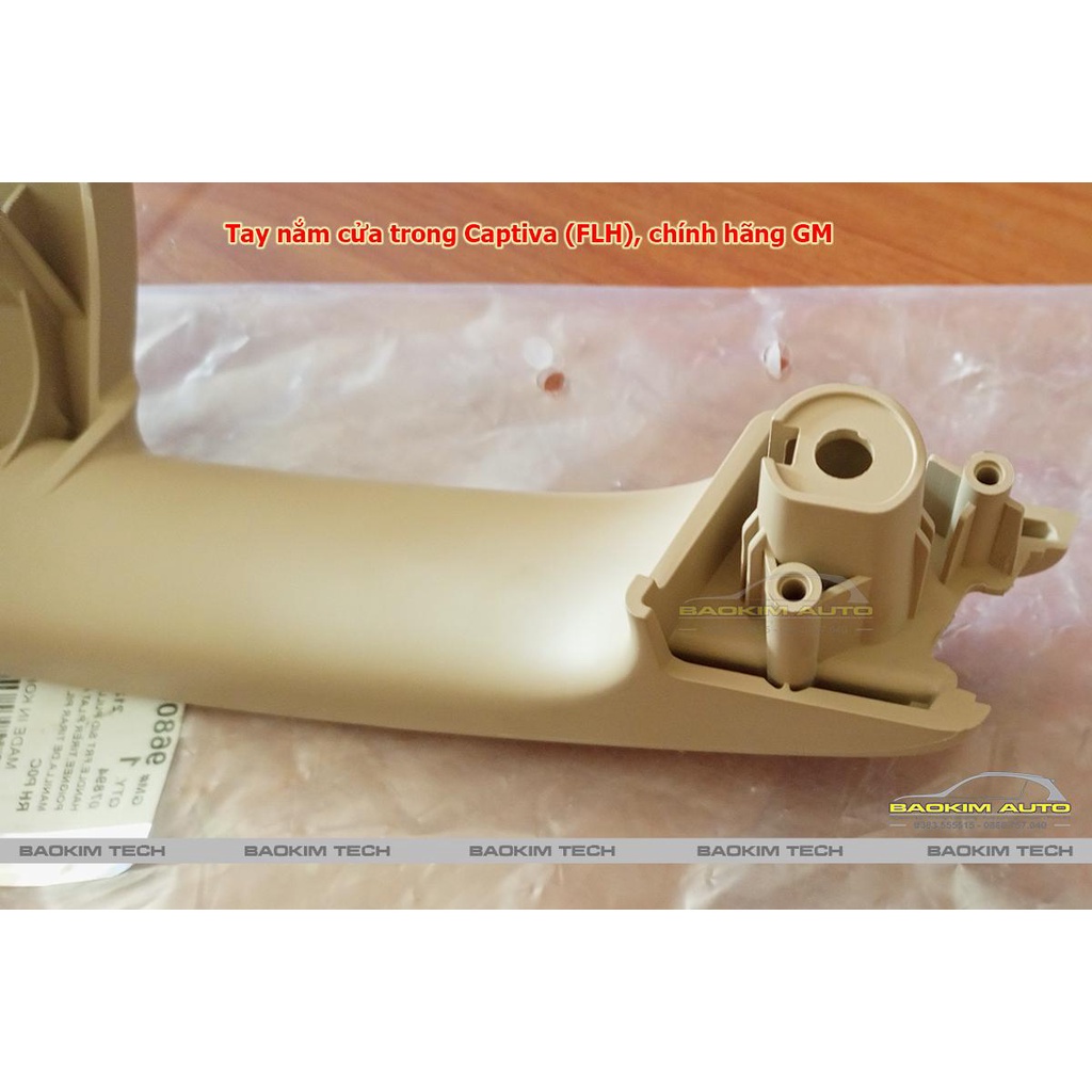 Tay nắm cửa trong cho xe Chevrolet Captiva , chính hãng GM, nhập khẩu GM Korea