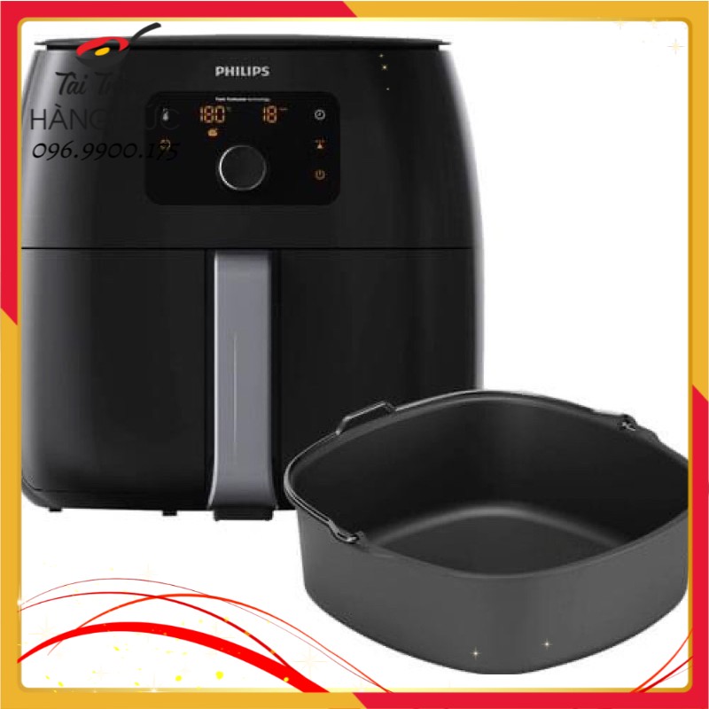Nồi chiên không dầu Philips HD9653/90, 3.5L, Đen, Thổ Nhĩ Kỳ