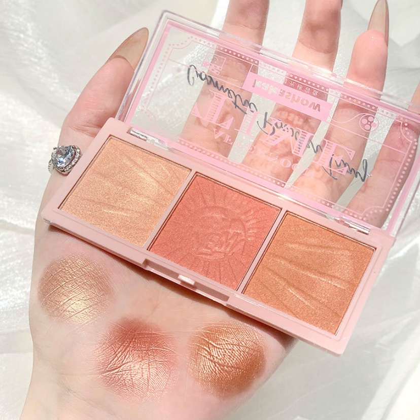 [Hàng mới về] Phấn Má Hồng Có KAKASHOW 3 Màu Sắc Tùy Chọn Chống Nước Thiết Kế Tiện Dụng | BigBuy360 - bigbuy360.vn