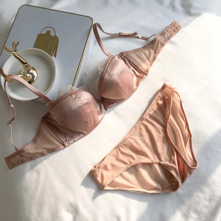 BỘ ĐỒ LÓT SATIN CAO CẤP,  MÚT MỎNG,CÓ GỌNG,ÔM NGỰC QUYẾN RŨ C1235 | BigBuy360 - bigbuy360.vn