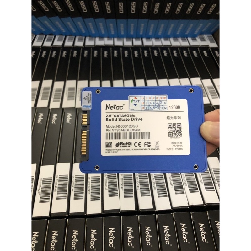 SSD  NETAC 120G  2.5'' sata tốc độ sử lý siêu nhanh 6Gb/s- Bảo hành 36 tháng | BigBuy360 - bigbuy360.vn
