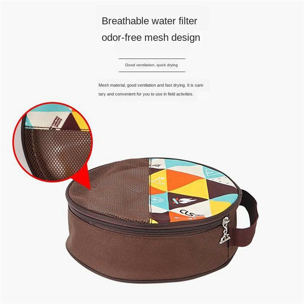 Bộ 1 / 17 Món Chén Đĩa Đa Năng Kèm Túi Đựng Tiện Dụng Mang Theo Du Lịch Cắm Trại