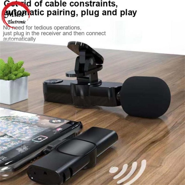 Micro Cài Áo Không Dây Chuyên Nghiệp Tương Thích Với Iphone Android Điện Thoại