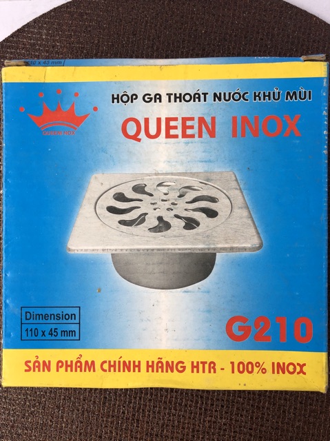 [RẺ VÔ ĐỊCH] Hộp ga thoát nước khử mùi bằng inox siêu bền
