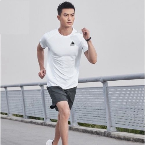 Áo Thể Thao Nam Cộc Tay TOMIJUN Áo thun lạnh cổ tròn, ép vân cao cấp, phong cách, mạnh mẽ và năng động _KVINDstore08