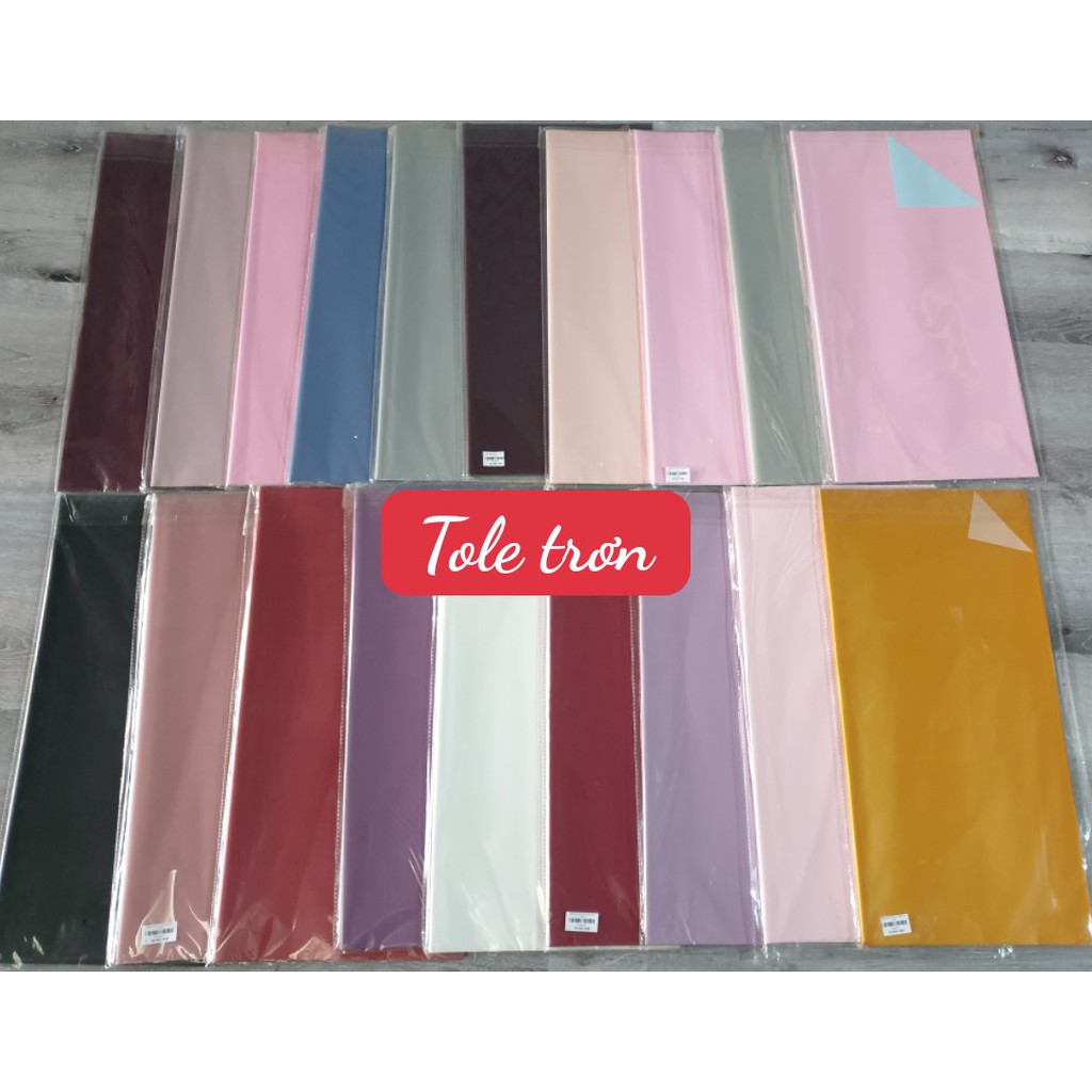 Giấy gói hoa 2 mặt