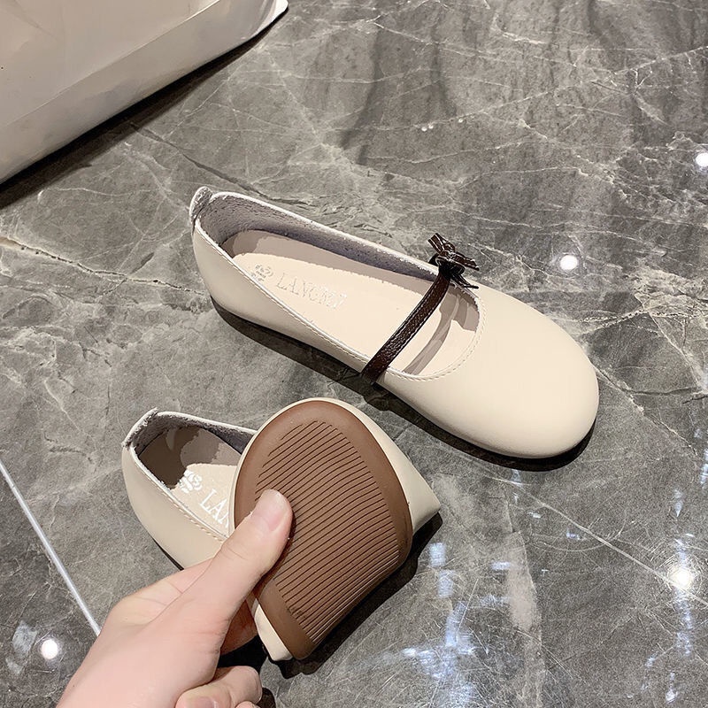 Giày Búp Bê Đế Mềm Mũi Tròn Thời Trang Dành Cho Nữ