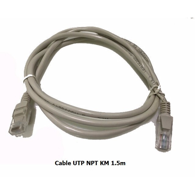 dây cap mạng UTP NPT bám sẵn đầu mạng 1.5m