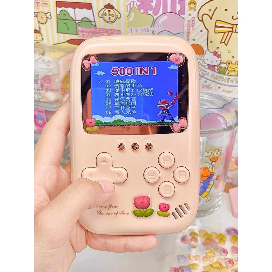 Sạc dự phòng kiêm máy chơi game 500 trò chơi
