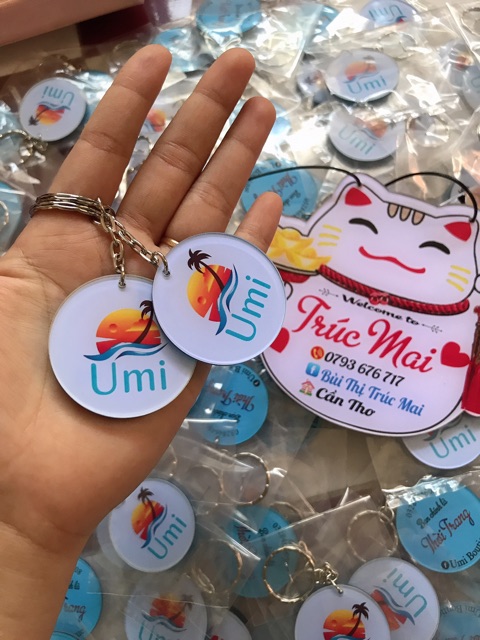 SỈ SỐ LƯỢNG MÓC KHOÁ IN HÌNH THEO YÊU CẦU