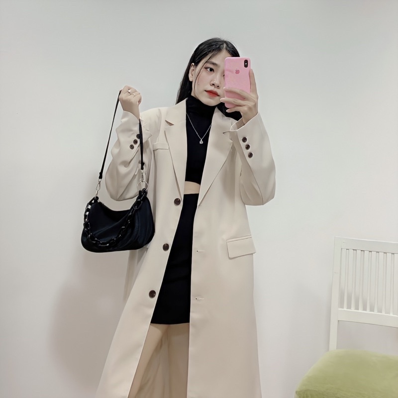 Áo khoác Mangto Oversize phong cách Hàn Quốc - TD Design | BigBuy360 - bigbuy360.vn