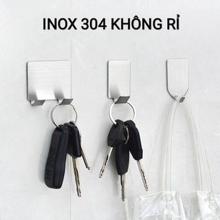 Móc dán tường inox 304 siêu chịu lực