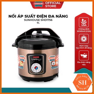 Nồi áp suất điện đa năng Sunhouse SHD1756