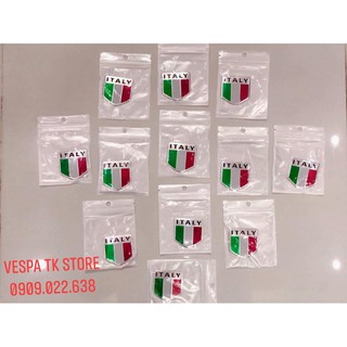Logo trang trí vespa italia